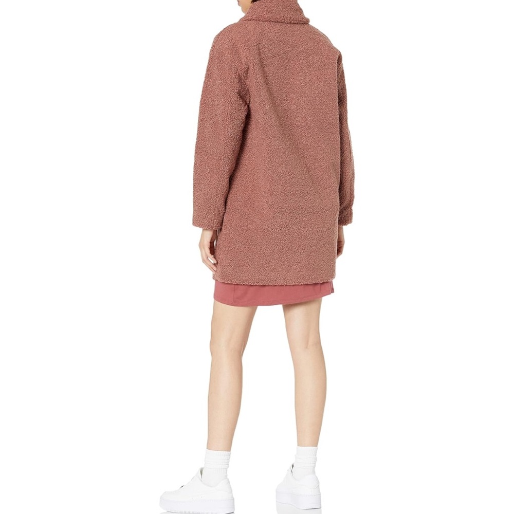 Daily Ritual | Teddy Bear Fleece Coat - Picture 2 of 14